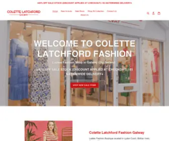 Colettelatchford.ie(Colette Latchford Fashion Galway) Screenshot