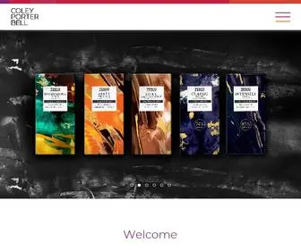 Coleyporterbell.com(Brand Design Agency) Screenshot