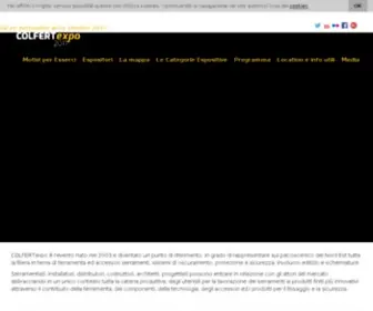 Colfertexpo.it(YED) Screenshot