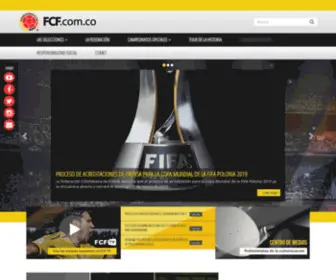 Colfutbol.org(Federación) Screenshot