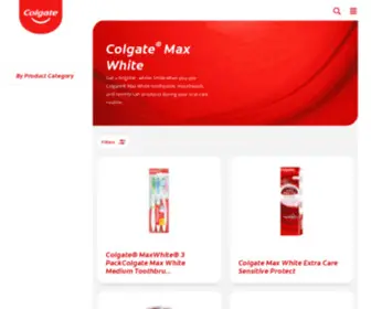Colgatemaxwhite.co.uk(Colgate Max White Ultimate Toothpaste) Screenshot