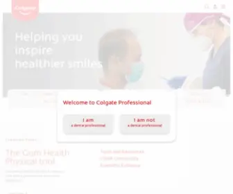 Colgateoralhealthadvisor.com(Colgate Oral Health Advisor) Screenshot