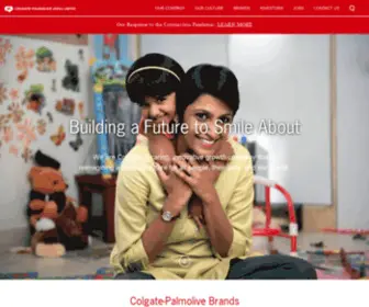 Colgatepalmolive.co.in(Global Household & Consumer Products) Screenshot