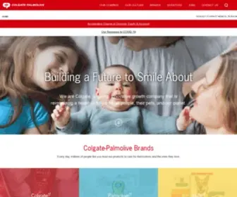 Colgatepalmolive.com(Global Household & Consumer Products) Screenshot