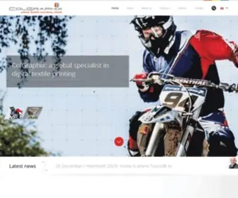 Colgraphix.com(Large-format Digital Textile Printing Supplies) Screenshot