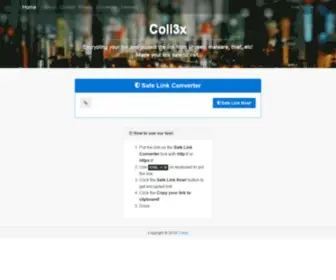 Coli3X.me(Coli3X) Screenshot