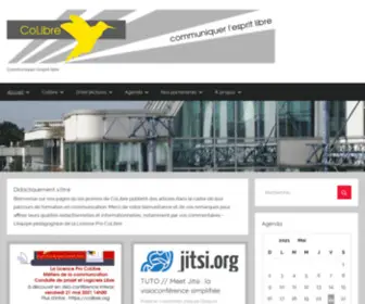 Colibre.org(Licence Pro Métiers de la Communication) Screenshot