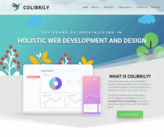 Colibrily.com(We have over 20+ years in holistic web development and design. Our focus to ensure your business) Screenshot