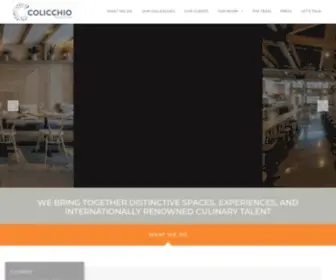 Colicchioconsulting.com(Food Hall Programming Development & Restaurant Chef Curation) Screenshot