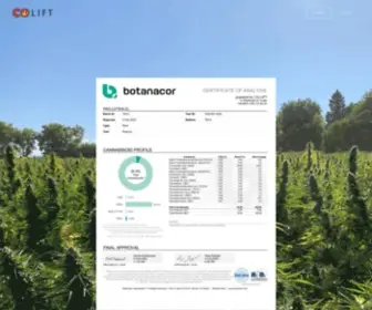 Colifthemp.com(CO Lift Hemp Company) Screenshot