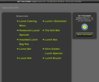 Colilunch.com(Domeinnaam) Screenshot