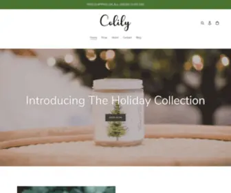 Colilycandles.com(Colily Candles) Screenshot