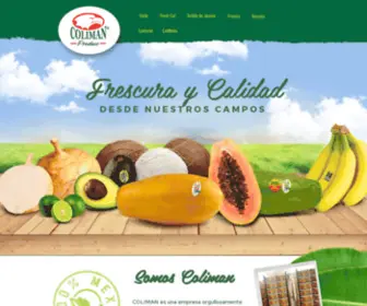 Colimanproduce.com(Coliman Produce and Coliman Fresh Cut Products) Screenshot