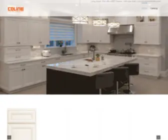 Colineusa.com(Build Your Dream Kitchen) Screenshot