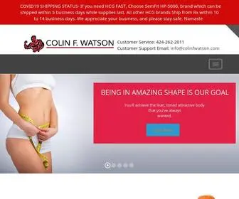 Colinfwatson.com(HCG Diet Expert) Screenshot