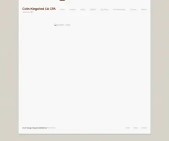 Colinkingsford.com(Colin Kingsford CA CPA) Screenshot