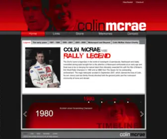 Colinmcrae.com(Colin McRae Motorsports) Screenshot