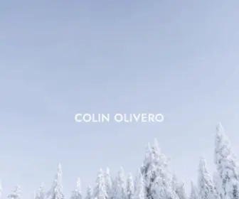 Colinolivero.com(Colin Olivero) Screenshot