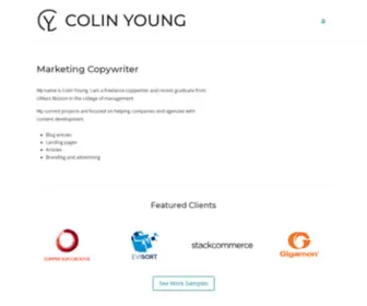 Colinyoungmarketing.com(Colinyoungmarketing) Screenshot