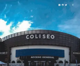 Coliseocentenario.com(Centro de Eventos) Screenshot