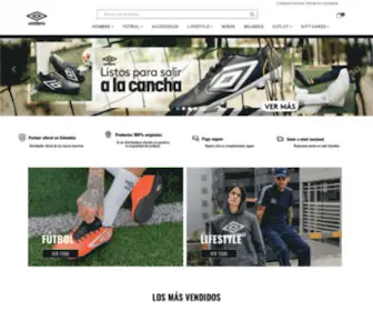 Coliseum.com.co(Umbro) Screenshot