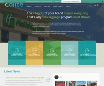 Colite.com(Signs Connecting Your World) Screenshot