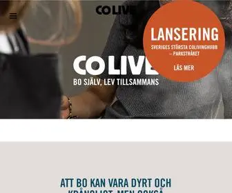 Colive.se(Bo själv) Screenshot