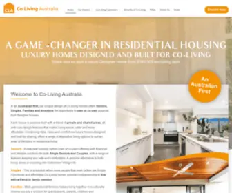 Colivingaus.com.au(Co Living Australia) Screenshot