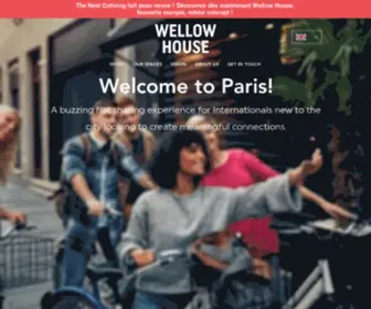 Colivingwiththenest.com(Expérience de Coliving grandeur nature avec Wellow House. Espaces paratagés et prêts) Screenshot