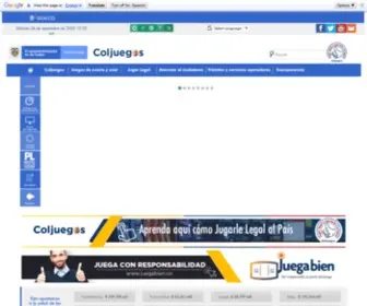 Coljuegos.gov.co(Coljuegos) Screenshot