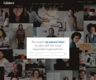 Collabera.com(Total Talent Solutions Company) Screenshot