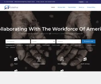 Collabfirst.com(Collaborating with the Workforce of America) Screenshot