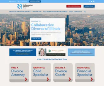 Collablawil.org(Collaborative Divorce Illinois) Screenshot