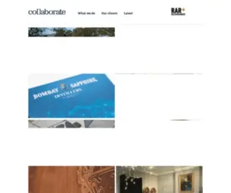 Collaboratecreative.com(Branding and graphic design consultants East Lothian) Screenshot