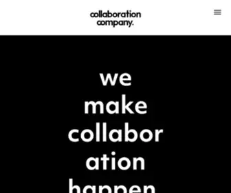 Collaborationcompany.com(Collaboration Company) Screenshot