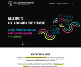 Collaborationsuperpowers.com(The mission of Collaboration Superpowers) Screenshot