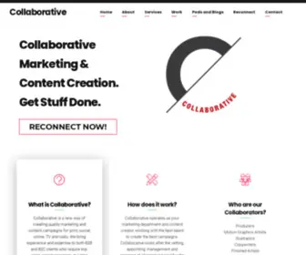 Collaborative.ie(A new Marketing Agency in Dublin) Screenshot