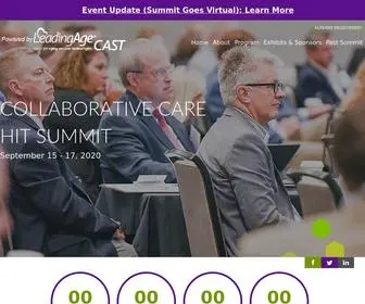 Collaborativecaresummit.org(LeadingAge) Screenshot