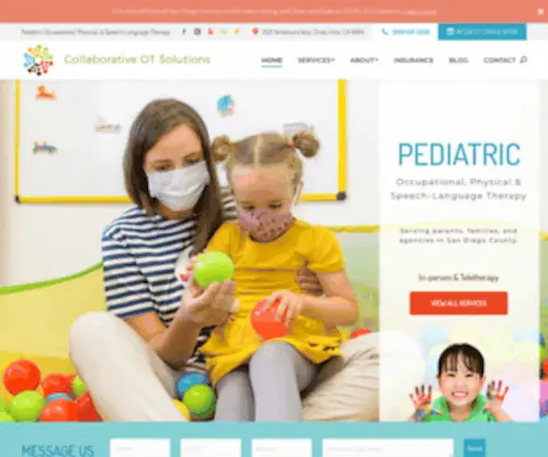 Collaborativeotsolutions.com(Pediatric Occupational Therapy) Screenshot