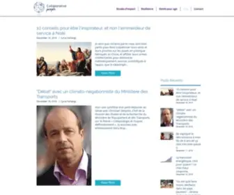 Collaborativepeople.fr(Blog) Screenshot