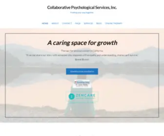 Collaborativepsych.com(Collaborative Psychological Services) Screenshot