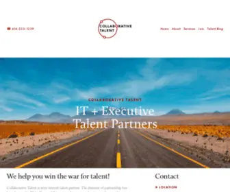 Collaborativetalent.com(Collaborative Talent) Screenshot
