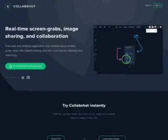 Collabshot.com(Free web and desktop application) Screenshot