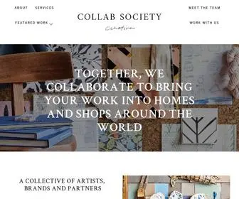 Collabsociety.com(Collab Society) Screenshot