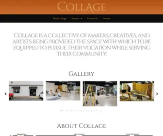 Collage.org(Collage, a Collective of Arts and Artists) Screenshot