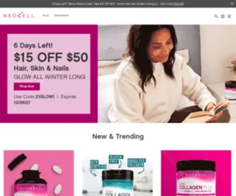 Collagenmdprofessional.com(NeoCell) Screenshot