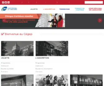 Collanaud.qc.ca(Cégep Lanaudière) Screenshot