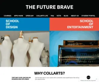 Collarts.edu.au(Study Arts) Screenshot