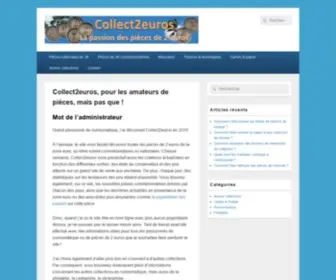 Collect2Euros.fr(Pièces de 2 euros) Screenshot