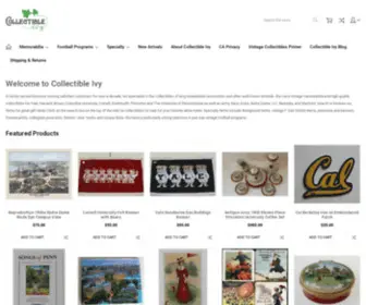 Collectableivy.com(Collectable Ivy) Screenshot